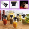 Swpeet 70Pcs 5 Sizes Rubber Silicone Push in Bumpers Feet