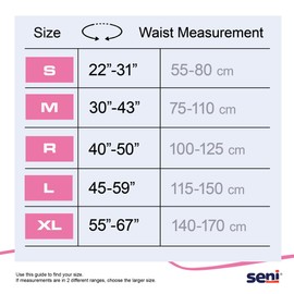 Seni Super Quatro Unisex Adult Incontinence Briefs with Tabs, Size Medium (30"-43"), 10 Count (1 Pack of 10), Severe Absorbency, Disposable Overnight Briefs for Men & Women