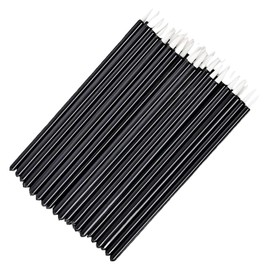 200 Pcs Black Micro Brushes, Micro Applicator Brushe, Disposable Micropore Brushes, For Makeup, Oral And Dental,Eyelashes Extensions