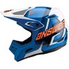 Answer Racing 447773 A23 AR1 Vendetta Helmet: Blue/White/Hyper Orange, Youth