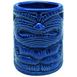 Hawaiian Tiki Shot Glass Happy