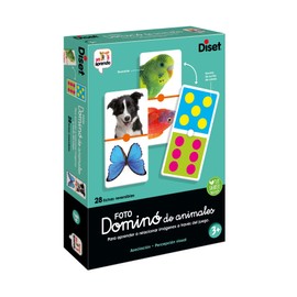 Diset 68968 Domino Photo Animals