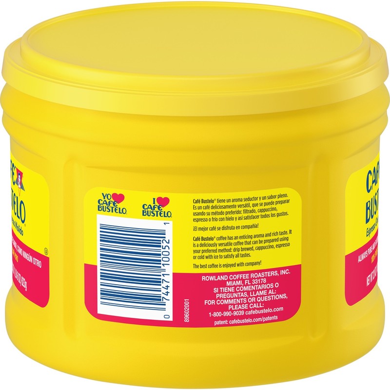 Cafe Bustelo Espresso Ground Coffee, Dark Roast, 22