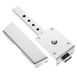 MERRYHAPY Salon Chair Headrest Bracket Replacement Durable Iron Headrest Support for Barber and Salon Chairs Ergonomic Design for Comfortable Use Easy Installation Barber Chair Accessory