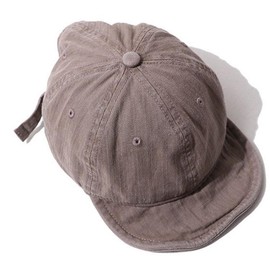 TWO QUILL Men's Umpire Cap, Short Brim, Large Size, Summer, Solid, Short Brim, Breathable, Lightweight, Soft, Short Brim, Running, Tennis, School, Commute, Outdoor, Spring, Summer, Autumn, ZYU01-Brown