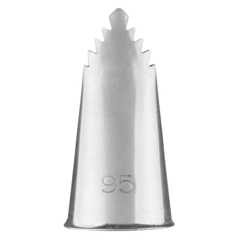 Ateco French Leaf Ruffle Decorating Pastry Tip #95