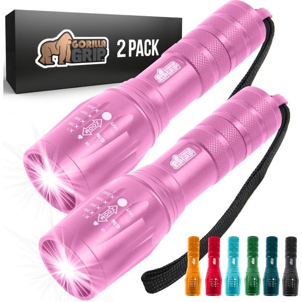 Powerful LED 750 FT Water Resistant 5 Adjustable Mode Tactical