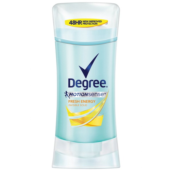 DEGREE WOMENS DEO Women Antiperspirant Deodorant Stick Energy, Fresh, 2.6 Ounce