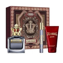 Scandal Jean Paul Gaultier Scandal 3-Piece Set for Men (3.4 Oz Eau De Toilette Spray + 2