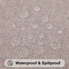 smiry Rectangular Table Cloth Wipe Clean 140x200 cm, Wipeable Water