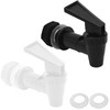 Hordion Plastic Spigot Replacement Cooler Faucet, 2 Sets Water Jug