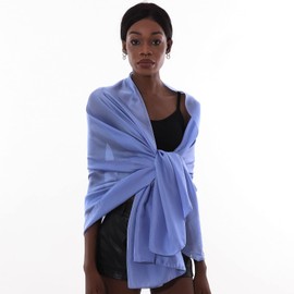 PIOYMEYA Stole Festive for Evening Dress Women's Scarves Summer Thin Scarf Pashmina, blue