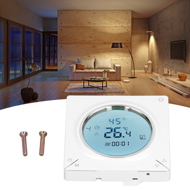 Thermostat NTC Thermistor LCD Screen High Accuracy Intelligent Control Flushbonading