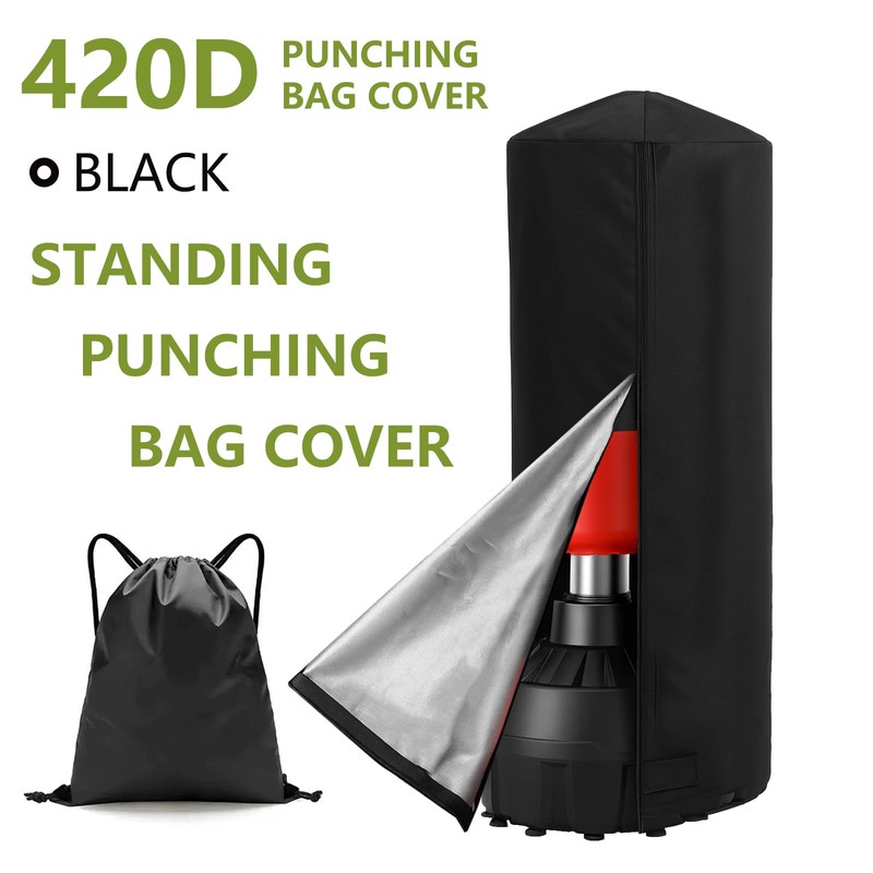 Freestanding Punching Bag Cover, 420D Waterproof Standing Punching Bag Protective