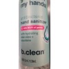 b.clean FULL Case 12 HAND SANITIZER 70% Alcohol Antibacterial 8
