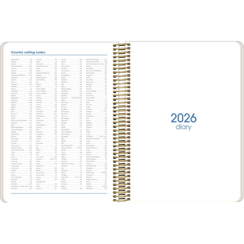 Q Kalon - 2026 Planner - Vertical Week View, A5