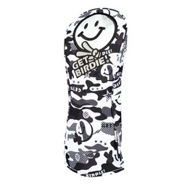 WINWIN STYLE WINWIN-WINN STYLE GET BIRDIE! CAMO Headcover for Driver/Fairway/Utility (WH(100), Driver (HCP))