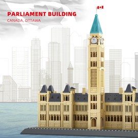 Oichy Building Blocks Set, Parliament Hill Architecture Model Kits 608 PCS Creative Toy Building Sets Great Gifts for Adults and Kids