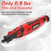 SHALL 8V Cordless Rotary Tool Kit, Lightweight 2.5 Ah Battery