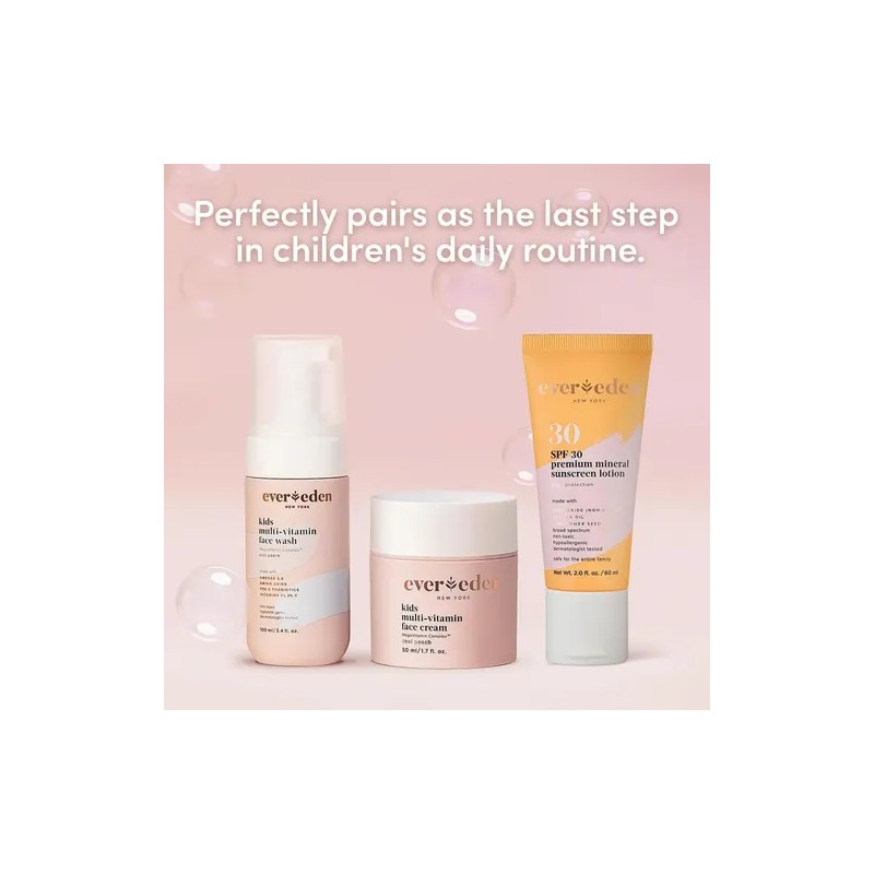 Protector Solar Mineral Spf30 Para Bebés Y Niños Uva/uvb