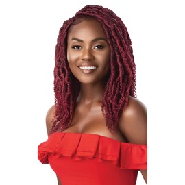Outre X-Pression Twisted Up Short Length Pre-Looped Locs Style Synthetic Hair Crochet Braid - BONITA CRUSH LOCS 12″ (MAC)