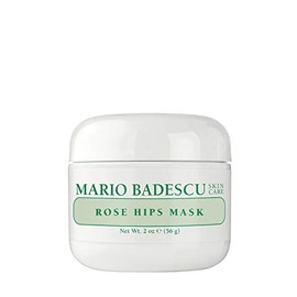 Mario Badescu Mascarilla de rosa mosqueta para pieles mixtas, secas y sensibles | Mascarilla facial con extracto de rosa mosqueta y vitamina E | Hidra