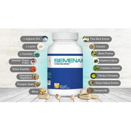 Semenax Aumenta El Volumen Del Semen Y Lapotencia 2pack Sabor Sin Sabor