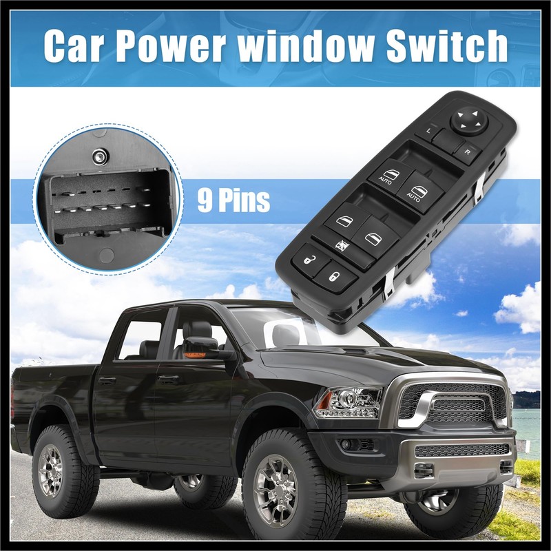 Hihaha 68110866AA 68110866AB Front Left Side Car Power Window Switch