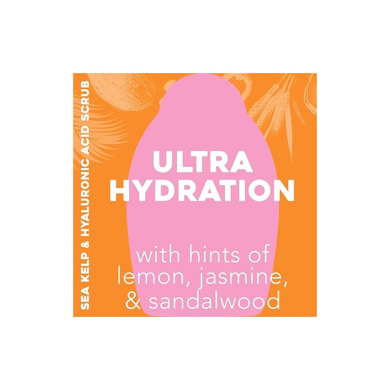 OGX, Body Wash Alga Marina y Ácido Hialurónico, 577 ml