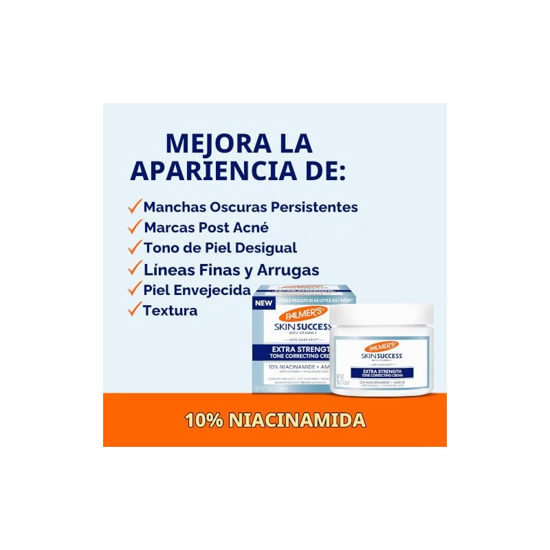 Palmer’s Skin Success Extra Strength Crema Correctora de Tono, Ayuda