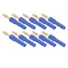 10Pcs Banana Plug 4.0mm Male to 2mm Female Connector 30V