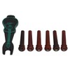 6Pcs Guitar Pin Maple Delicate Professional Acoustic Guitar Bridge Pin