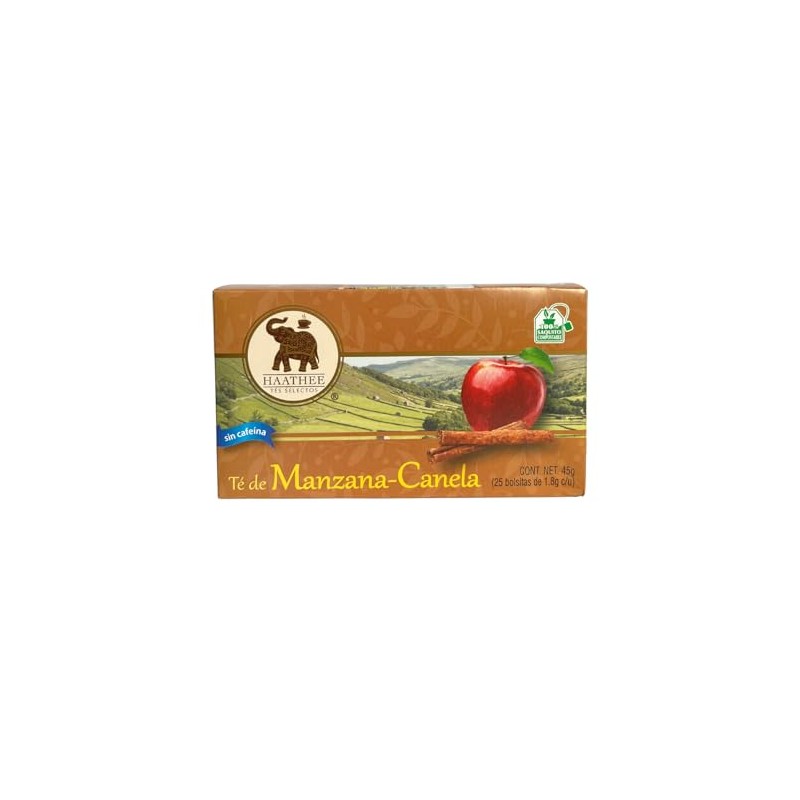 Té herbal Haathee Selecto Manzana-Canela (Pack de 6 cajitas)