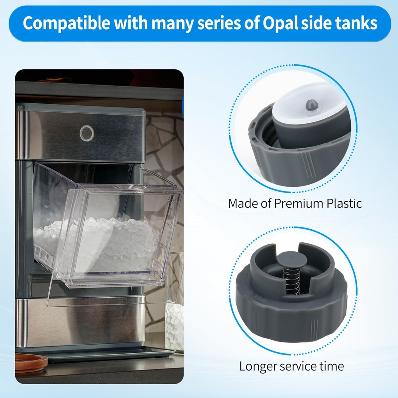 Cap Valve Assembly for Opal Ice Maker Water Tank Compatible