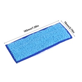 Mopping Pad 10 paquetes de almohadillas de limpieza lavables para iRobot Braava Jet 240/241(wet pad-Blue)