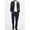 TBMPOY Men's Jersey Top and Bottom Sportswear Set, Sweatshirt, Running