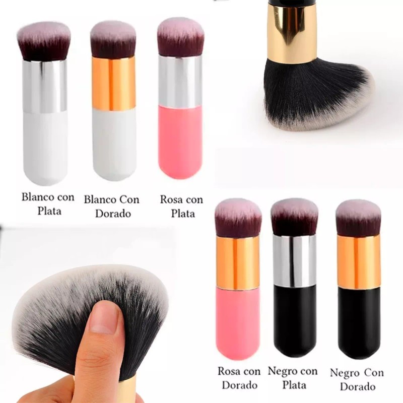 Kabuki Brocha Kabuki La Mejor Maquillaje Mineral Compacto Suave