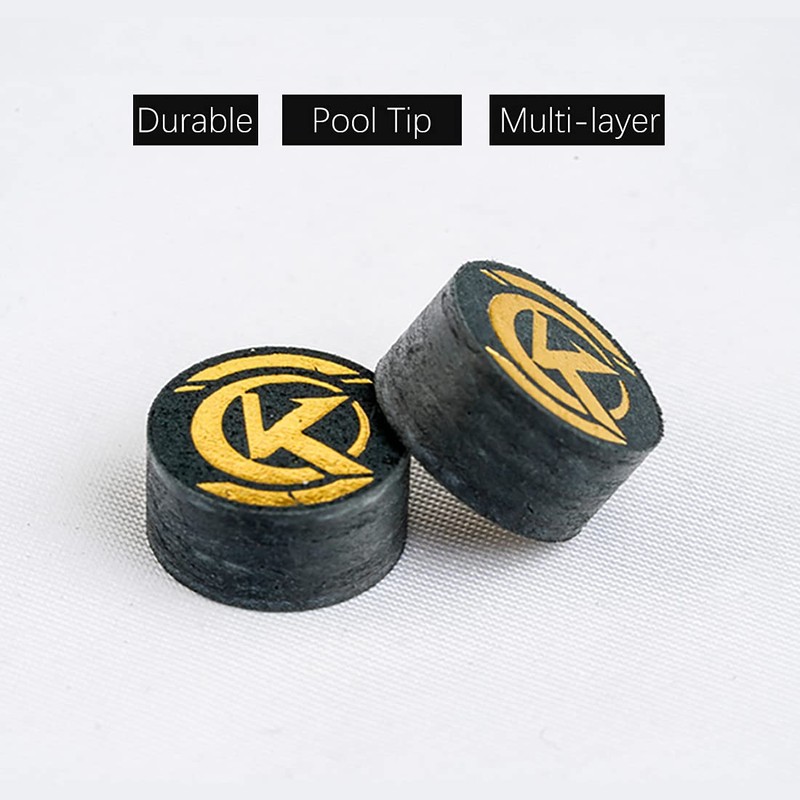 KONLLEN Pool Billiard Cue Tips - 5 Pieces Pool Cue
