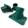 3-Pack Plastic Broom Bracket, 4 Screw Holes Heavy Duty Broom