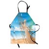 Ambesonne Beach Apron, Legs of the Lady Laying in the