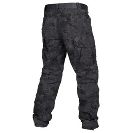 TRGPSG Men's Hiking Pants, Outdoor Lightweight Travel Pants Cargo Pants Work Pants for Men WG4F Dark Camo 36