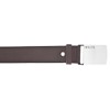 MUSTANG MG2102L15 Men's Leather Belt 40 mm Belt Width Brown