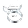 uxcell Double Wire Spring Hose Clamp 16mm Inner Dia Fit