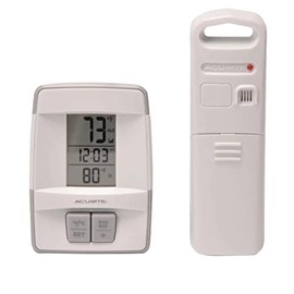 Acurite Wireless Indoor/Outdoor Thermometer with Clock