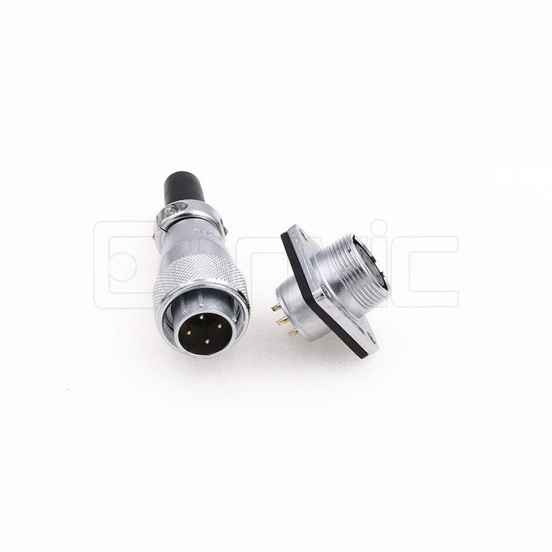 Eonvic WS16 4 Pin Aviation Connector Waterproof Plug Male Female