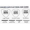 Golden Gate Púa plana MP-14 Deluxe estilo tortuga - Sideman