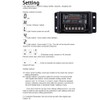 Solar Panel Regulator Power Generation Controller Waterproof 10A 9.6V 11.1V