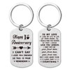 First Anniversary Keychain Gifts for Couple Husband Wife 1 Year