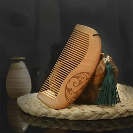 NJCXOLA Birth Comb Against Labor Pain, Wooden Comb, Birth Comb Wood with Affirmation, Labor Gifts for Women, Labor Comb, Birth Comb, Labor and Delivery Utensils for Expectant Mothers