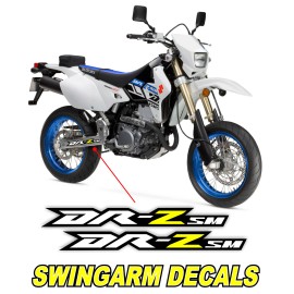 Factory EFX Yellow High Quality Swingarm Decals Fit Suzuki DRZ400SM All Years DRZ 400 400SM